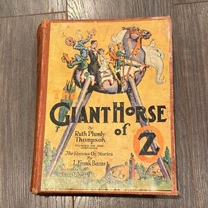 The Giant Horse of Oz vintage 1928 Book 2:11